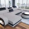 Modern Luxury Sofa Or Couches With Shape Plus LED Lights NS458